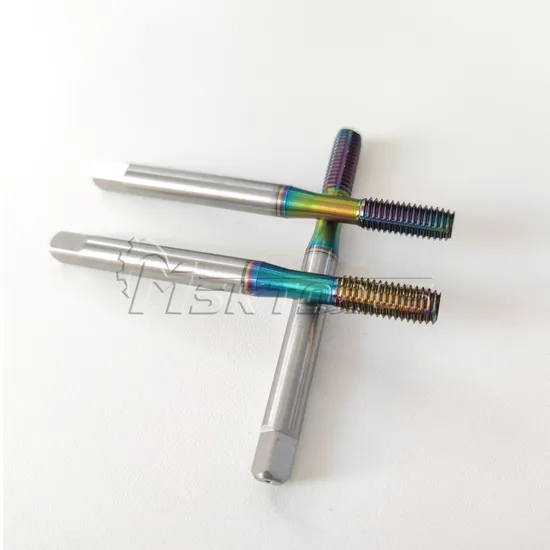 Dlc Coating High Speed Steel Forming Tap for CNC Machine